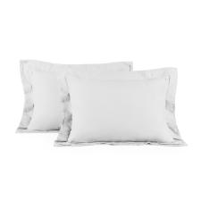 Jogo de fronhas em algodo Trussardi Novoli 200 fios 50x70cm 2 peas branco