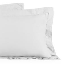 Jogo de fronhas em algodo Trussardi Novoli 200 fios 50x70cm 2 peas branco