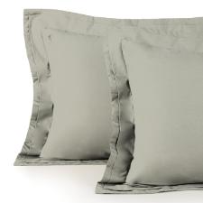 Jogo de fronhas em algodo Trussardi Novoli 200 fios 50x70cm 2 peas grigio