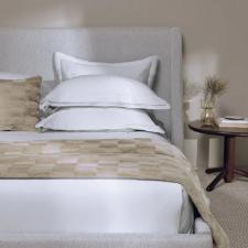 Almofada Peluciada 100% Polister Trussardi Ambra 40cm x 40cm Nocciola