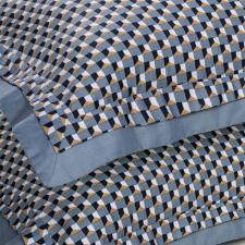 Jogo de cama em algod�o Trussardi Locatelli cetim 200 fios king 280x260cm