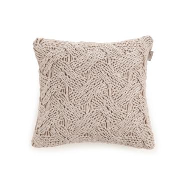 Almofada em algodo Trussardi Ferrucci 40x40cm rose