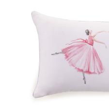 Almofada em algodo Trussardi Ballerina 30x50cm rosa