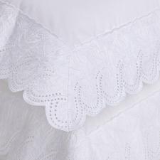 Jogo de cama em algodo Trussardi Farfalla cetim 200 fios king 280x260cm