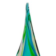 Vaso murano em vidro L'Hermitage Gota 11,9x5,7x24,5cm colorido