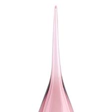 Vaso murano em vidro L'Hermitage Gota 10x10x41cm ros