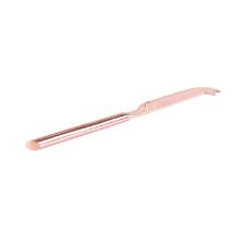 Rechaud para queijo brie com faca cermica e ao inox Fracalanza 16x11,5cm rosa