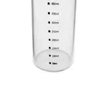Porta condimento em vidro com Tampa em ao inox Dynasty 500ml incolor