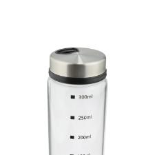 Porta condimento em vidro com Tampa em ao inox Dynasty 300ml incolor