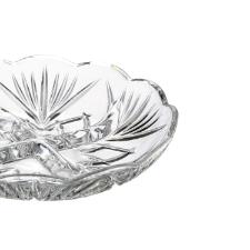 Petisqueira em Vidro L'Hermitage Design Clssico 18,5x3,8cm Transparente