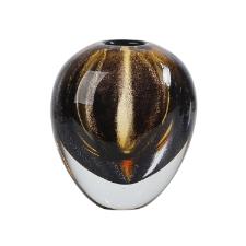 Vaso murano em vidro L'Hermitage Espiral 12,5x8,5x14cm mbar