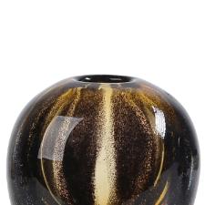 Vaso murano em vidro L'Hermitage Espiral 12,5x8,5x14cm mbar