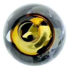 Vaso murano em vidro L'Hermitage Espiral 11x10,5cm mbar