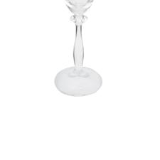 Jogo de taas champanhe cristal ecolgico Bohemia Angela 190ml 6 peas prata rim