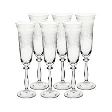Jogo de taas champanhe cristal ecolgico Bohemia Angela 190ml 6 peas