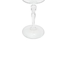 Jogo de taas para gua cristal ecolgico Bohemia Grace 300ml 6 peas prata rim