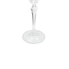 Jogo de taas para gua cristal ecolgico Elizabeth 350ml 6 peas prata rim