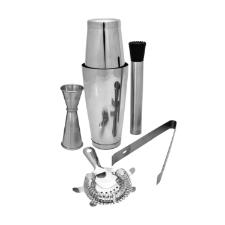 Jogo de coqueteleira em inox Fracalanza Boston 550ml 5 Peas