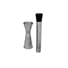 Jogo de coqueteleira em inox Fracalanza Boston 550ml 5 Peas