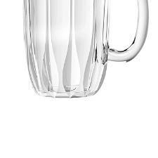 Jarra em cristal ecolgico com friso ouro L'Hermitage Refinatto 1,3 litro transparente