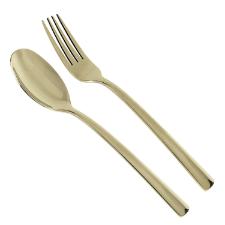 Faqueiro em ao inox Fracalanza Ravel 24 peas champanhe serve 6 pessoas