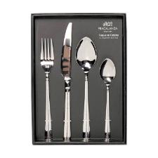 Faqueiro em ao inox Fracalanza Catena 24 peas serve 6 pessoas