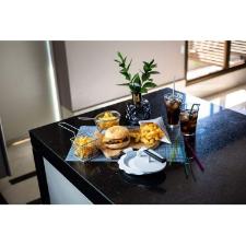 Cesta oval para batata frita e petiscos de ao inox com ala Fackelmann Elemental