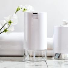 Porta sabonete lquido de plstico Hudson Oria 360ml Branco