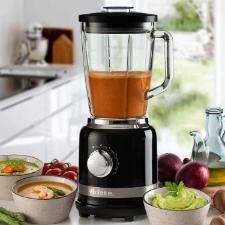 Liquidificador com copo de vidro Ariete 585 Moderna 1,5 litro 4 velocidades preto 1000w 220v
