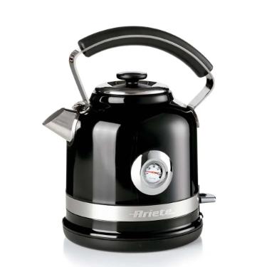 Chaleira eltrica Ariete 2854 Moderna desligamento automtico preta 1,7 litro 1850w 220v