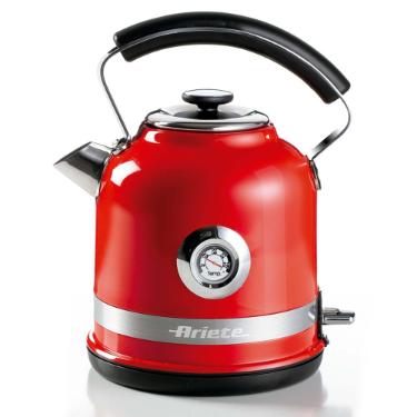 Chaleira eltrica Ariete 2854 Moderna desligamento automtico vermelha 1,7 litro 1850w 220v