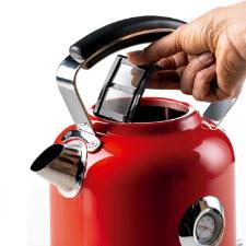 Chaleira eltrica Ariete 2854 Moderna desligamento automtico vermelha 1,7 litro 1850w 220v