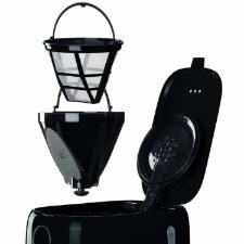 Cafeteira americana Ariete 1396 Moderna preta programvel 15 xcaras 900w 220v