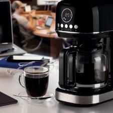 Cafeteira americana Ariete 1396 Moderna preta programvel 15 xcaras 900w 220v