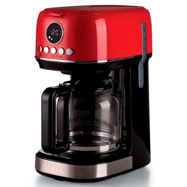 Cafeteira americana Ariete 1396 Moderna vermelha programvel 15 xcaras 900w 220v