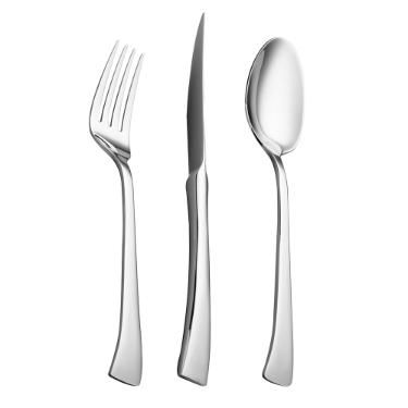 Faqueiro em Ao Inox Wolff Berna 101 Peas com Caixa Litografada: Completo e Elegante para 12 Pessoas