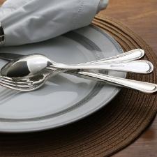 Faqueiro em Ao Inox Wolff Avalon 130 Peas com Caixa Litografada: Brilho e Requinte para 12 Pessoas