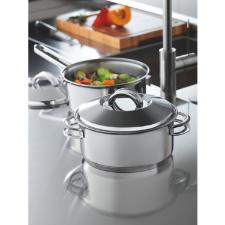 Jogo de Panelas Tramontina Solar em Ao Inox com Fundo Triplo e Tampas de Inox 6 Peas