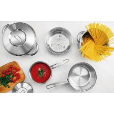 Jogo de Panelas Tramontina Solar em Ao Inox com Fundo Triplo e Tampas de Inox 5 Peas
