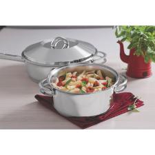 Jogo de Panelas Tramontina Solar em Ao Inox com Fundo Triplo e Tampas de Inox 5 Peas
