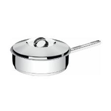 Frigideira Tramontina Solar em Ao Inox com Fundo Triplo Tampa Cabo e Ala 28 cm 4,8 litros