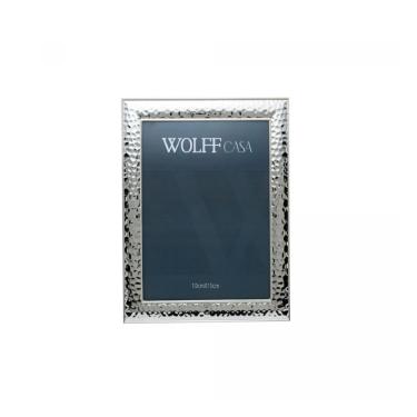 Porta-retrato em ao inox Wolff Aspect 10x15cm Prata
