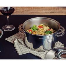 Jogo de Panelas em Ao Inox Tramontina Solar com Fundo Triplo e Tampas de Inox 5 Peas