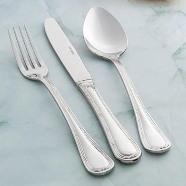 Faqueiro em Prata Saint James Lace 101 Peas com Estojo: Luxo e Delicadeza para 12 Pessoas