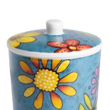 Aucareiro em porcelana Egan Italy Bellamore 240ml azul