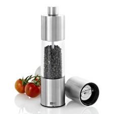 Moedor de pimenta e sal em inox e acrlico AdHoc Classic 18cm prata