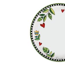 Jogo de pratos em porcelana Egan Cocorido 27cm 6 peas verde