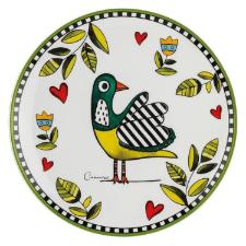 Jogo de pratos em porcelana Egan Cocorido 19cm 6 peas verde