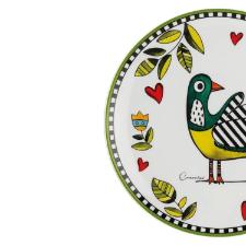 Jogo de pratos em porcelana Egan Cocorido 19cm 6 peas verde