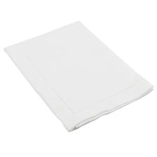 Jogo de guardanapo em tecido L'Hermitage Cotton 45x45cm 2 peas branco